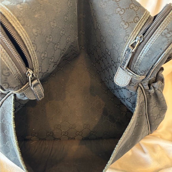 GUCCI GG CANVAS DIAPER BAG. Prelove - Picture 10 of 12